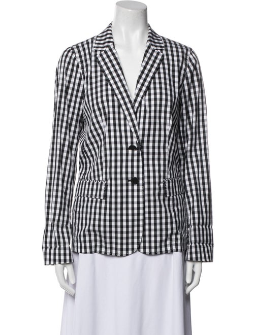 Lafayette 148 Plaid Print Blazer