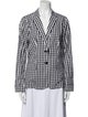 Lafayette 148 Plaid Print Blazer