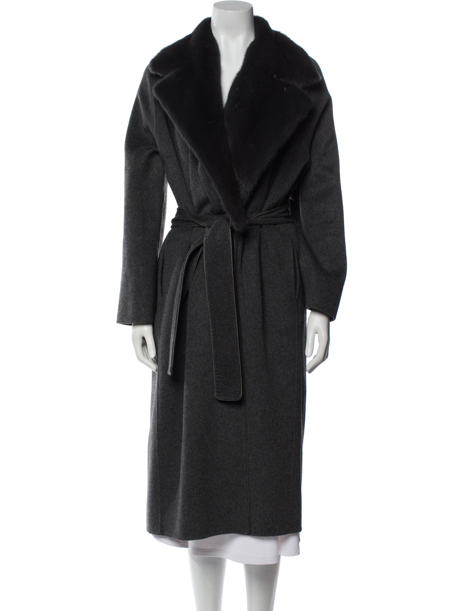 Lafayette 148 Cashmere Fur Coat