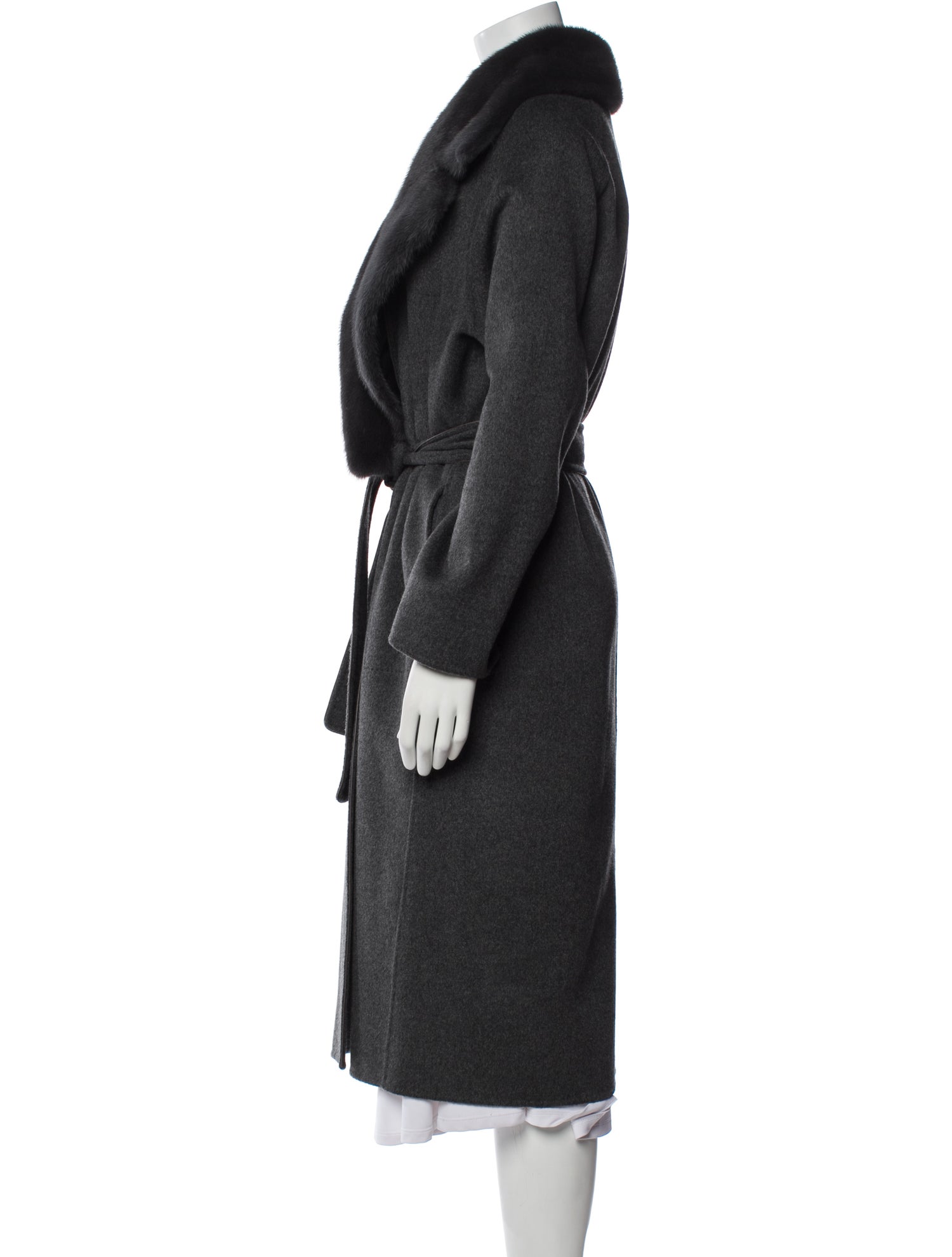 Lafayette 148 Cashmere Fur Coat