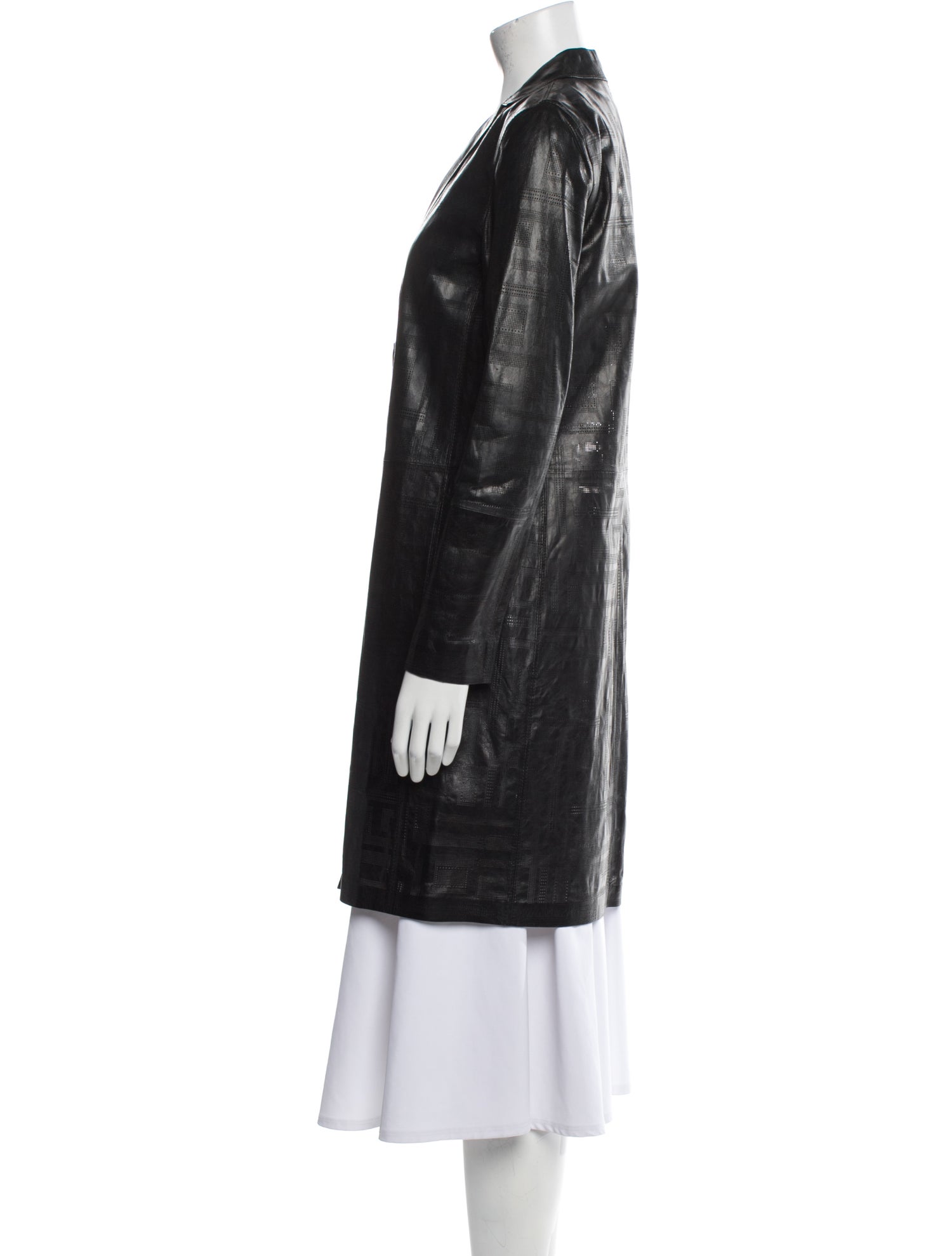 Lafayette 148 Leather Coat w/ Tags