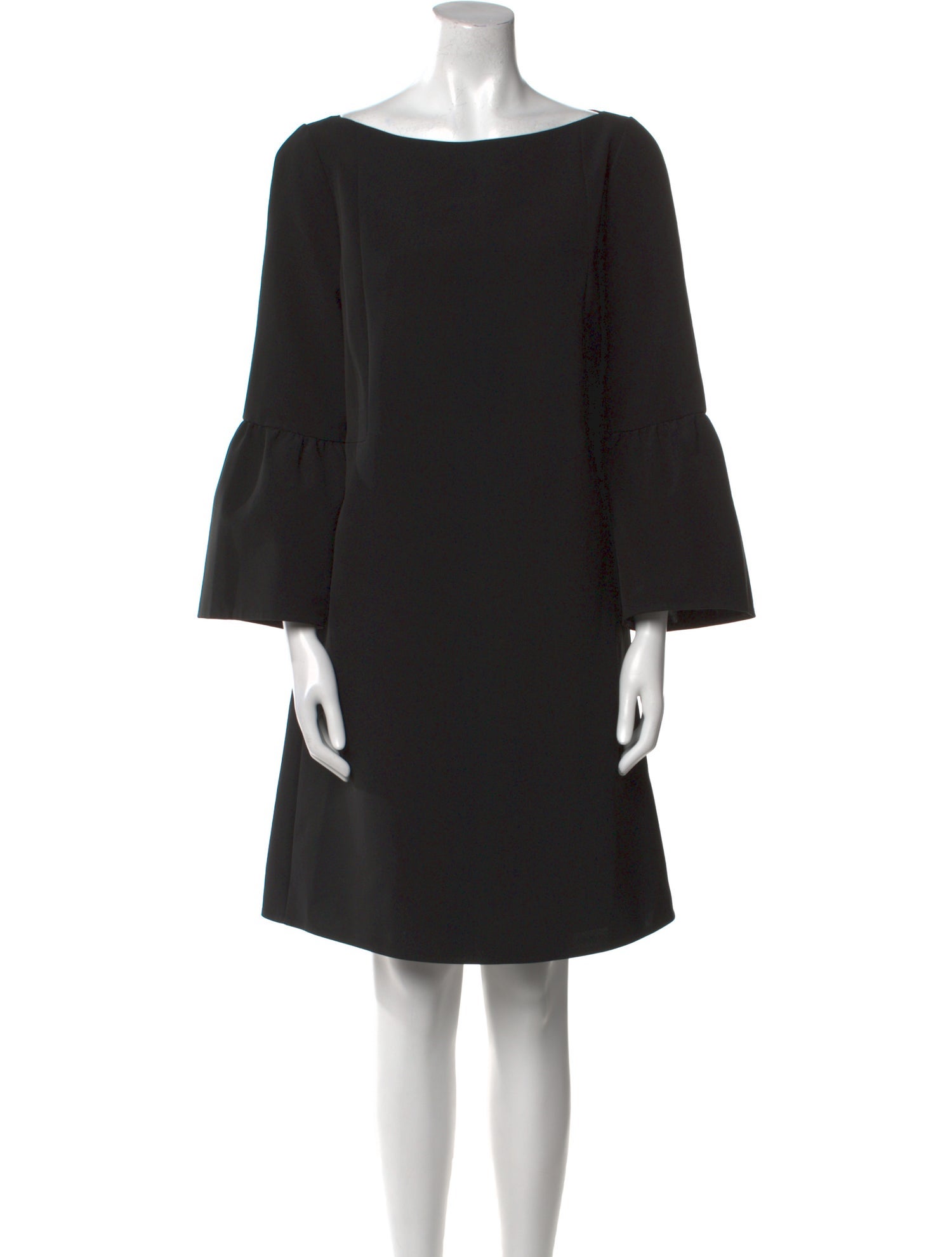 Lafayette 148 Bateau Neckline Mini Dress