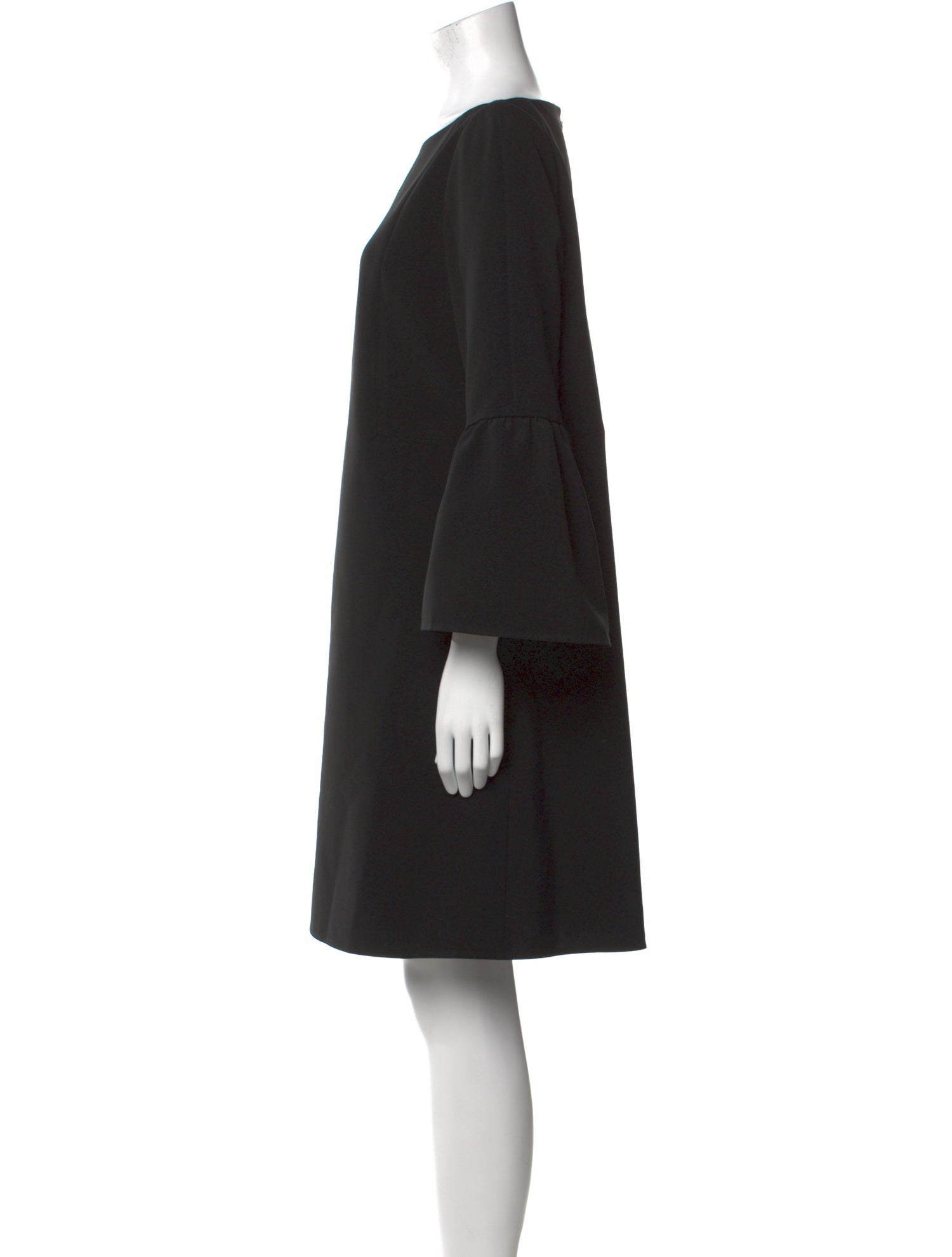 Lafayette 148 Bateau Neckline Mini Dress