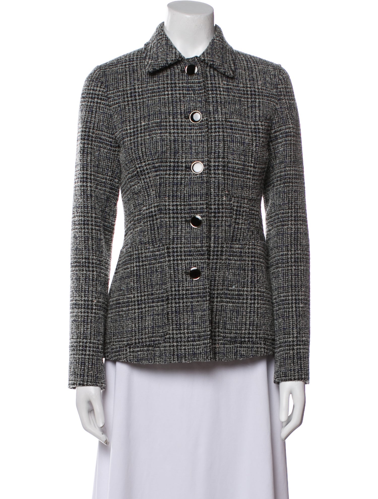 Lafayette 148 Wool Tweed Pattern Evening Jacket w/ Tags