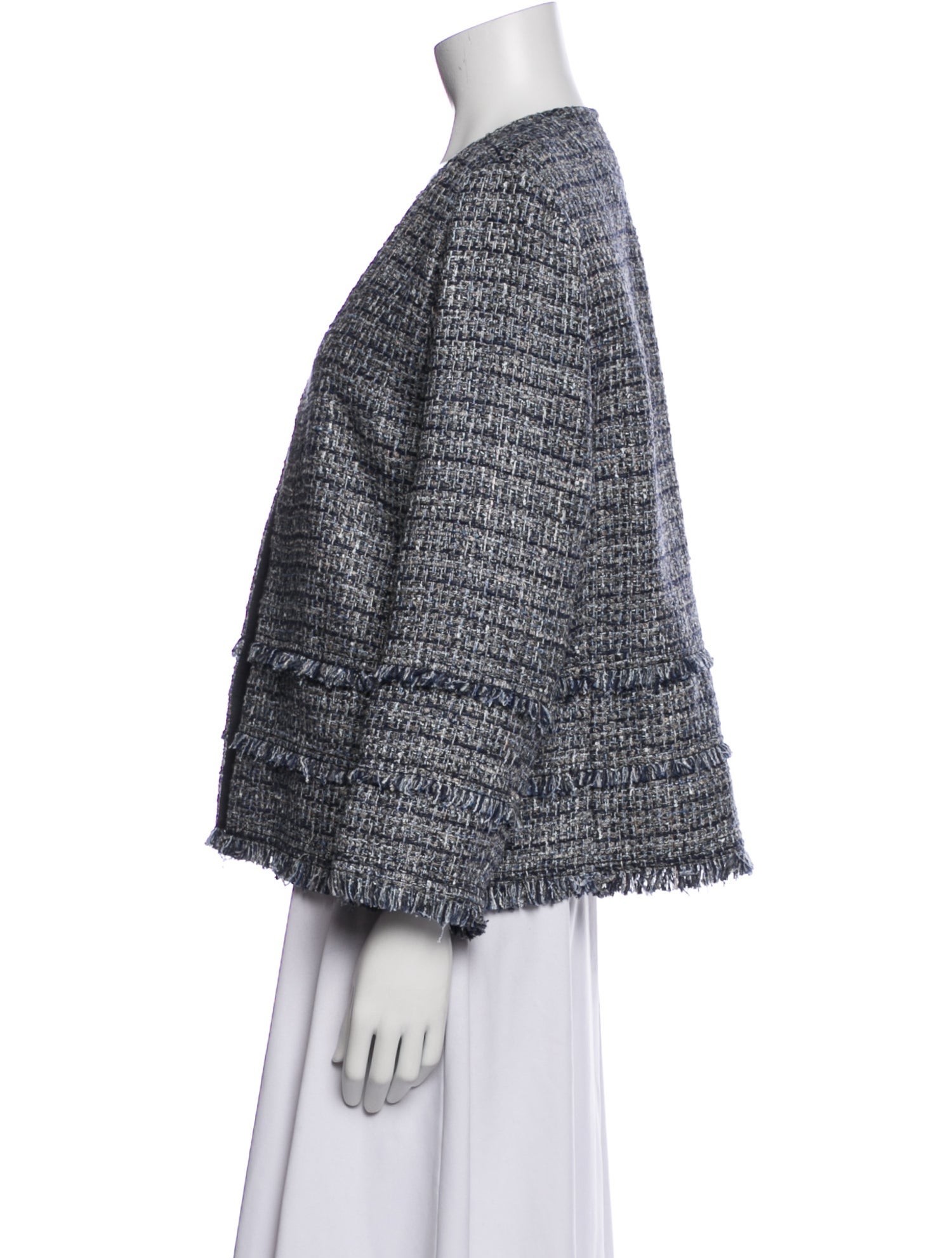 Lafayette 148 Tweed Pattern Evening Jacket