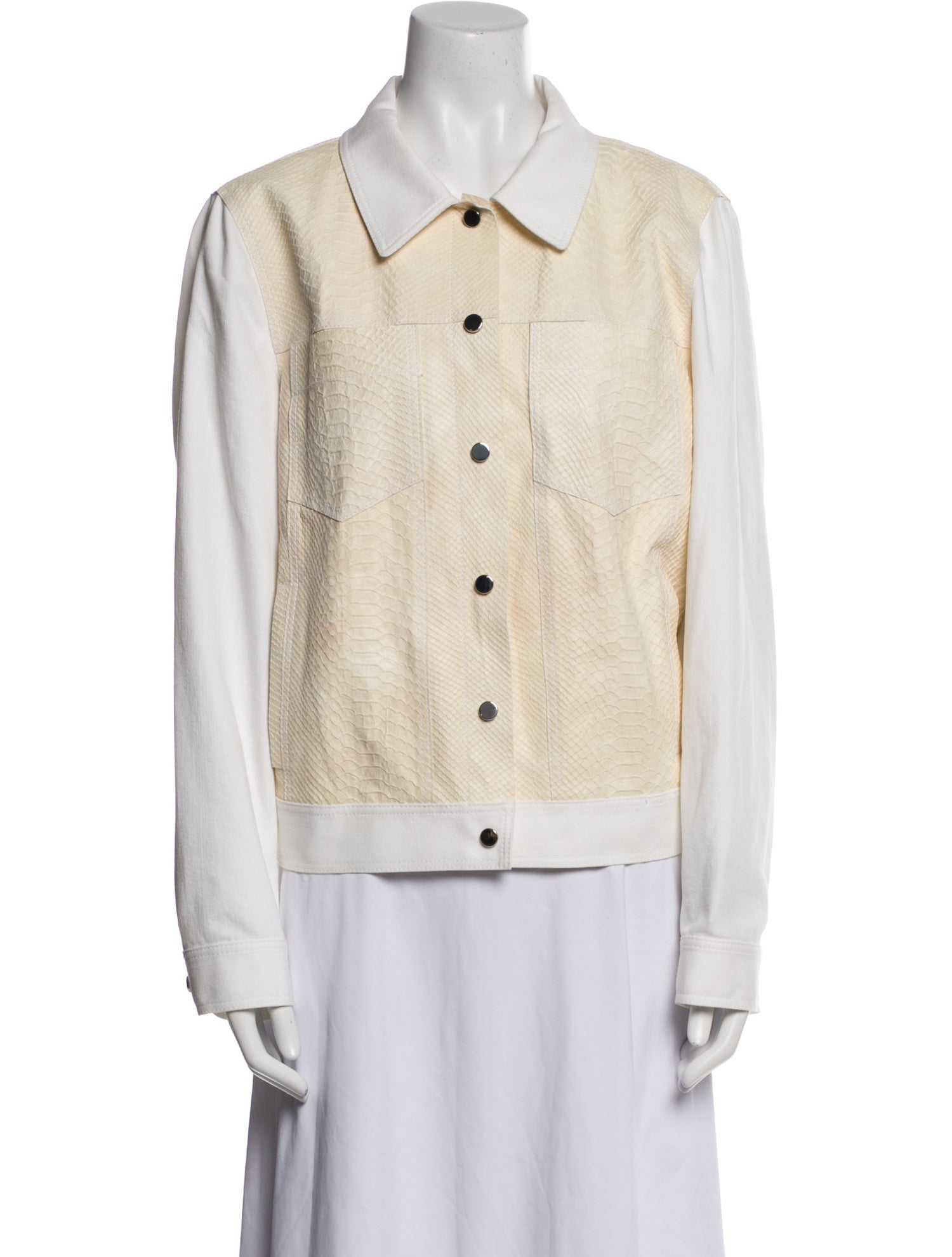 Lafayette 148 Leather Blazer