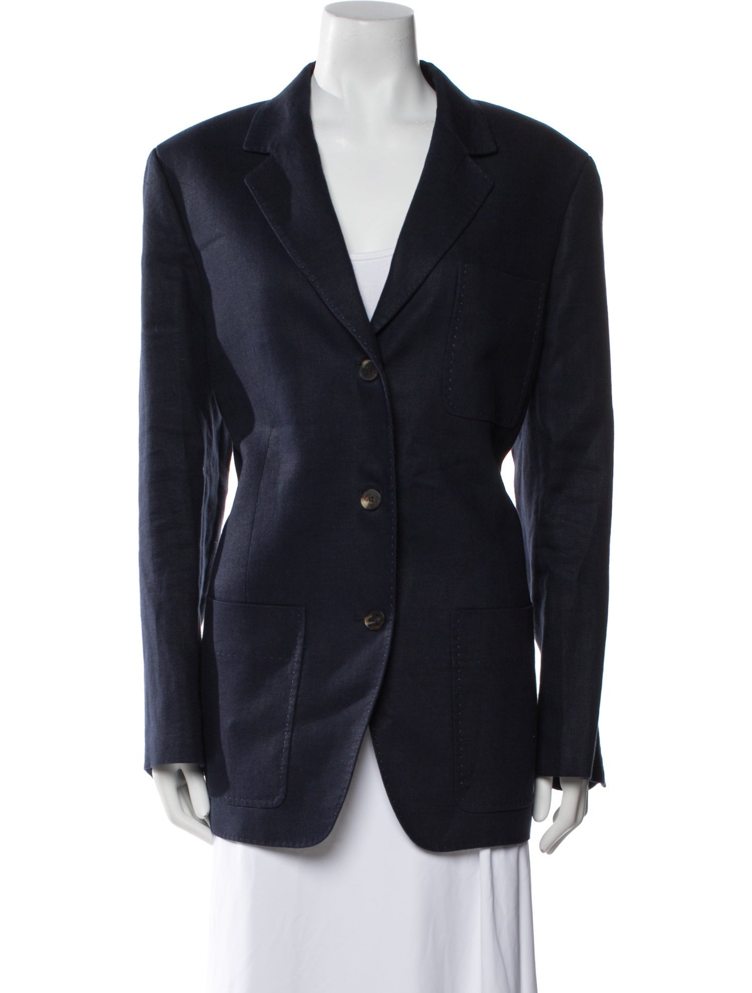 Lafayette 148 Linen Blazer