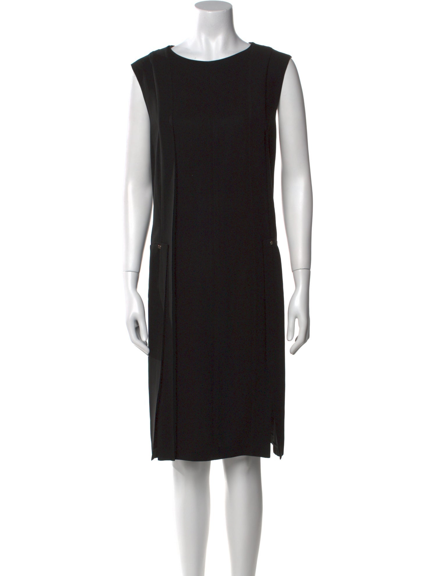 Lafayette 148 Bateau Neckline Knee-Length Dress