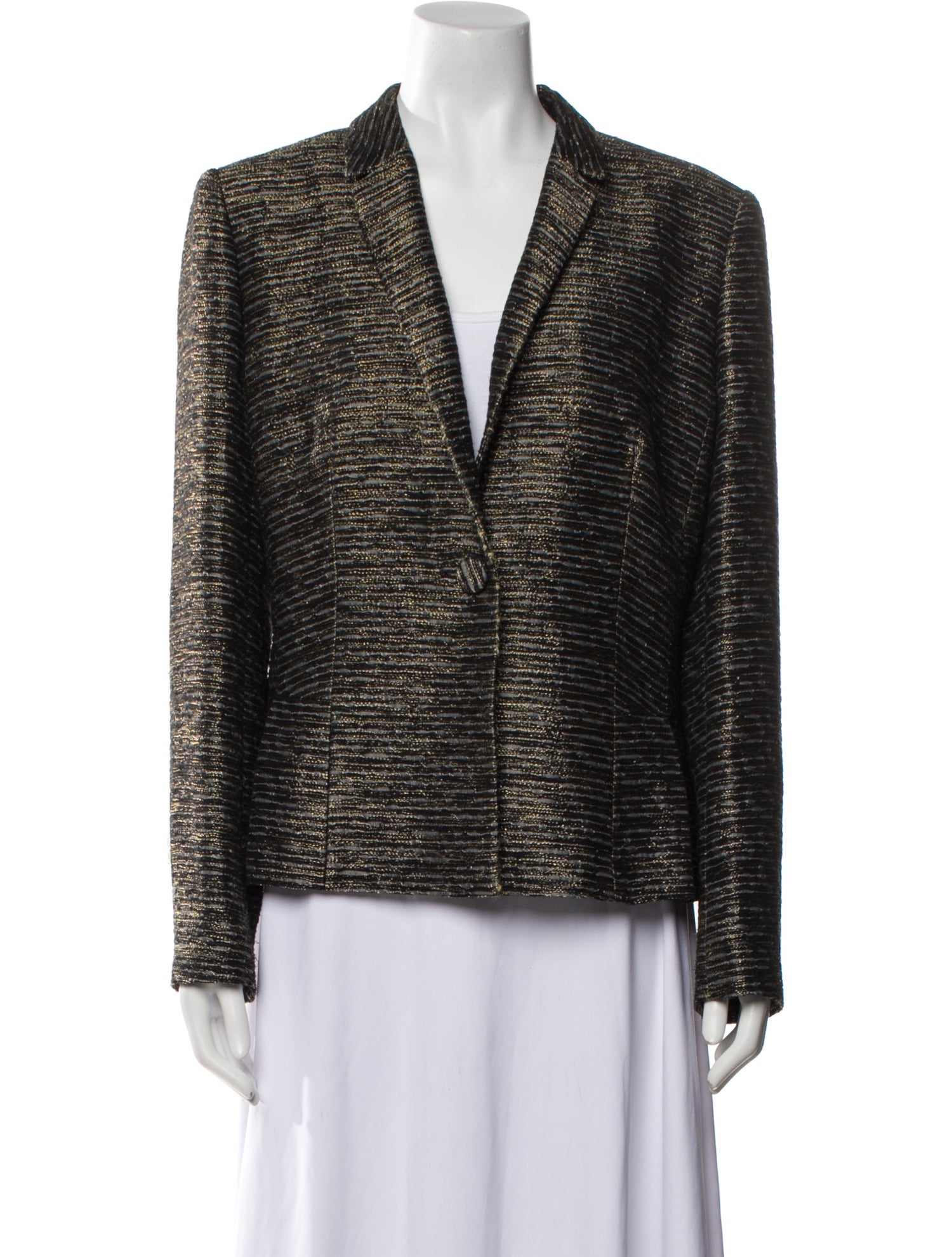 Lafayette 148 Tweed Pattern Blazer