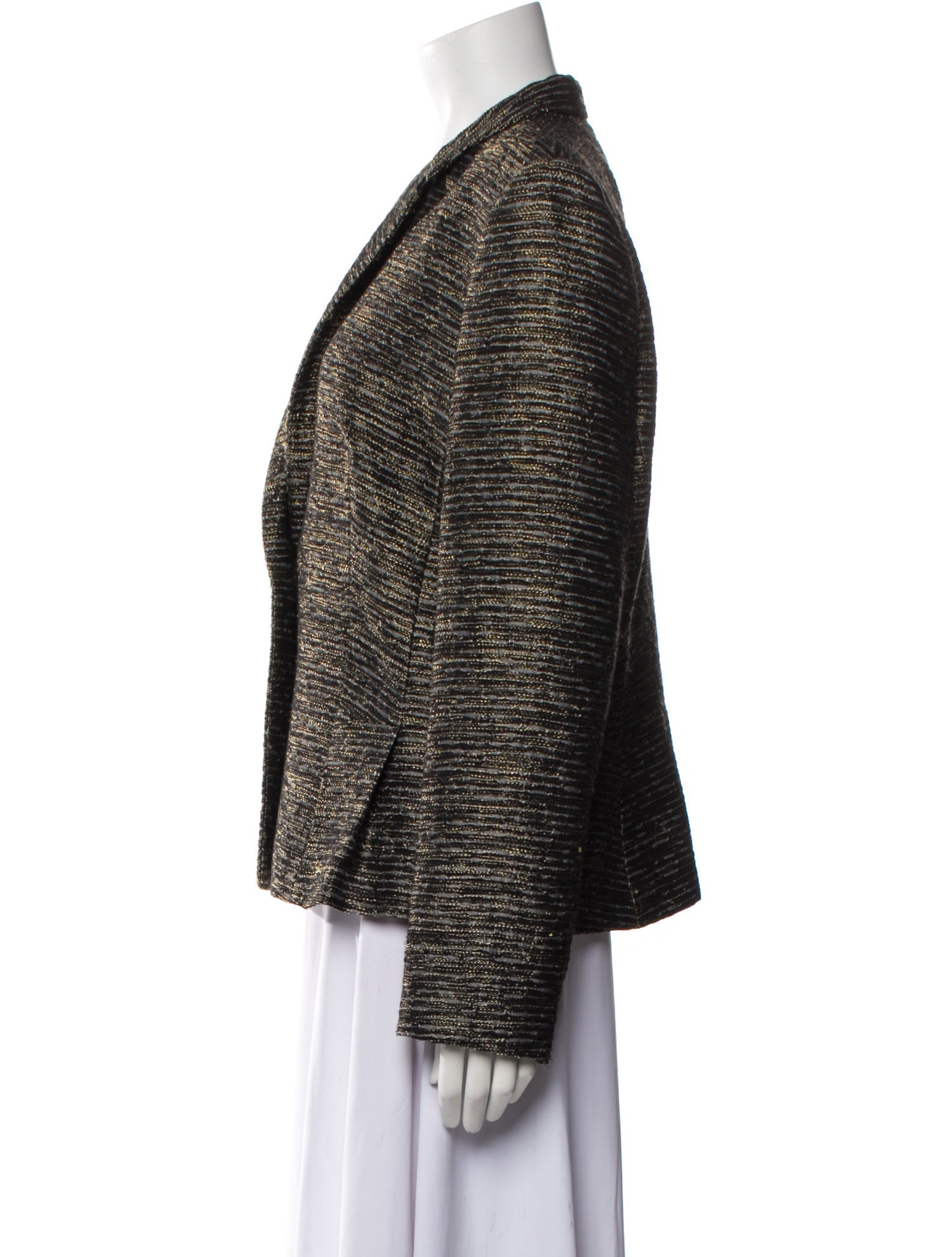 Lafayette 148 Tweed Pattern Blazer