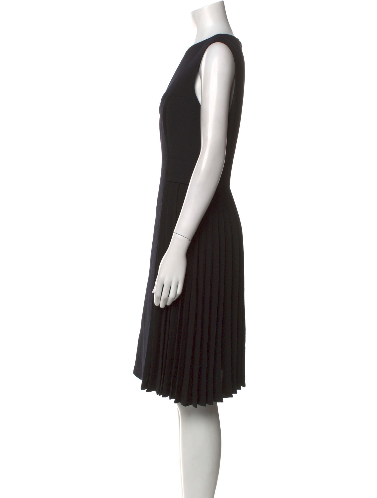 Lafayette 148 Wool Knee-Length Dress