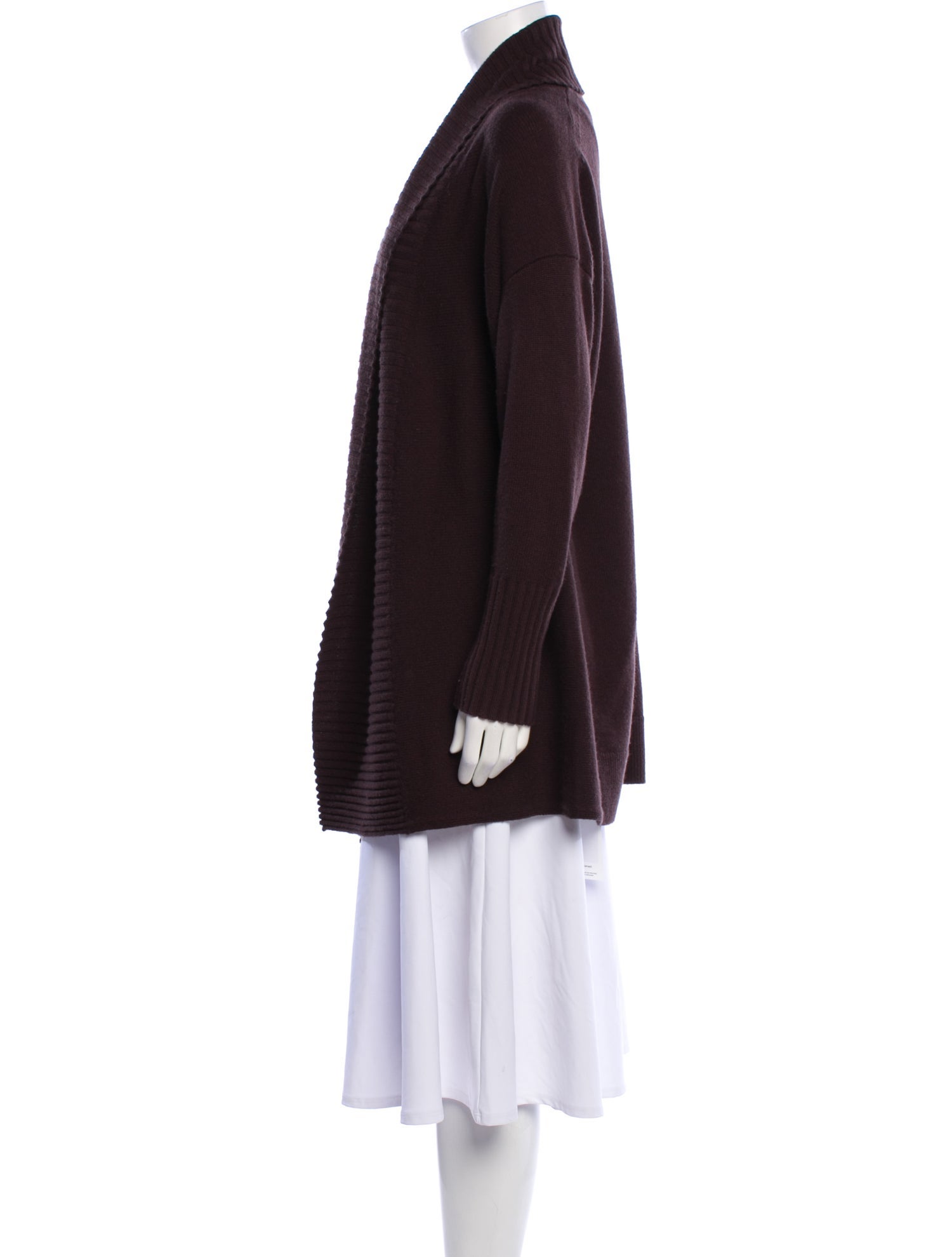 Lafayette 148 Cashmere Open Front Sweater