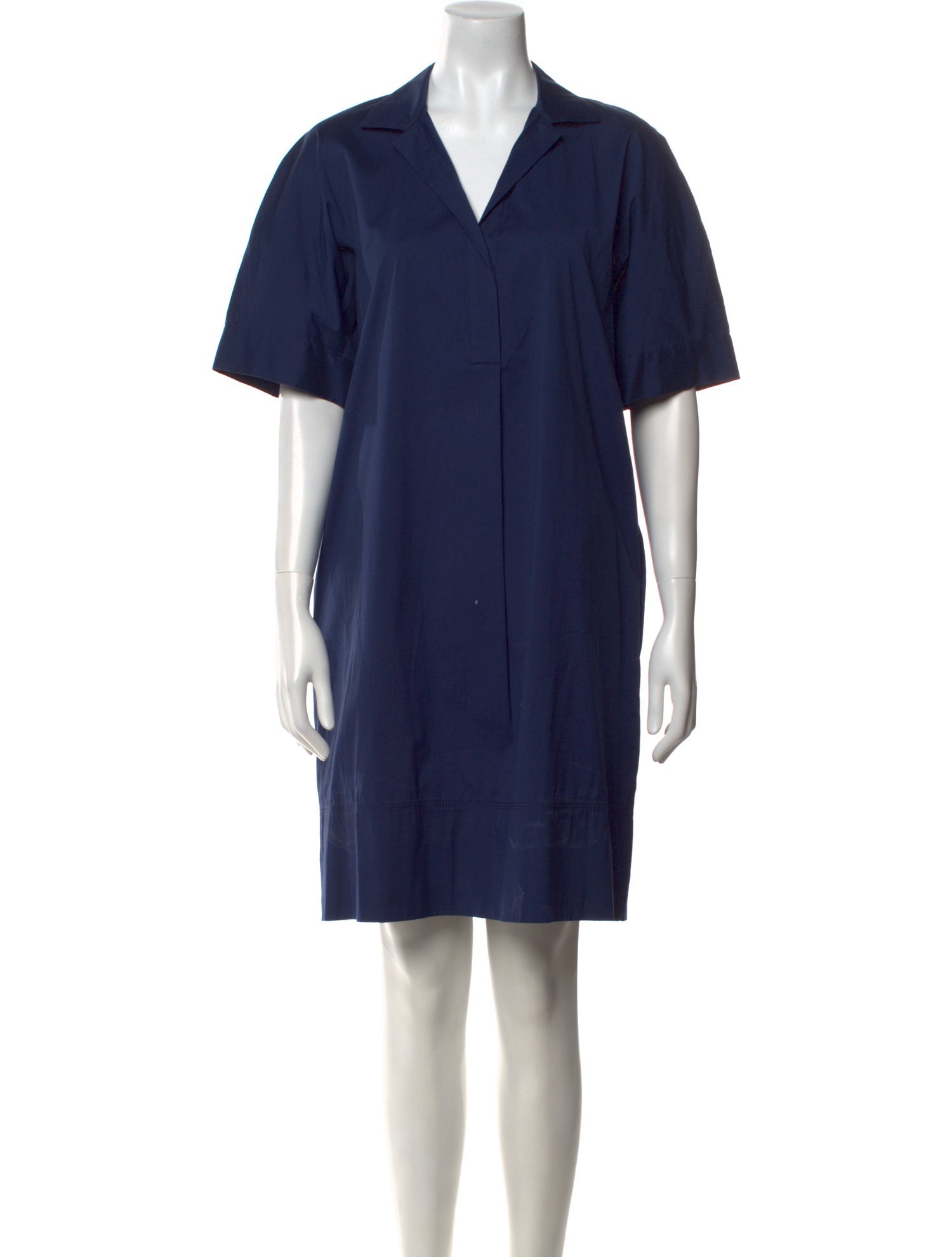 Lafayette 148 V-Neck Knee-Length Dress