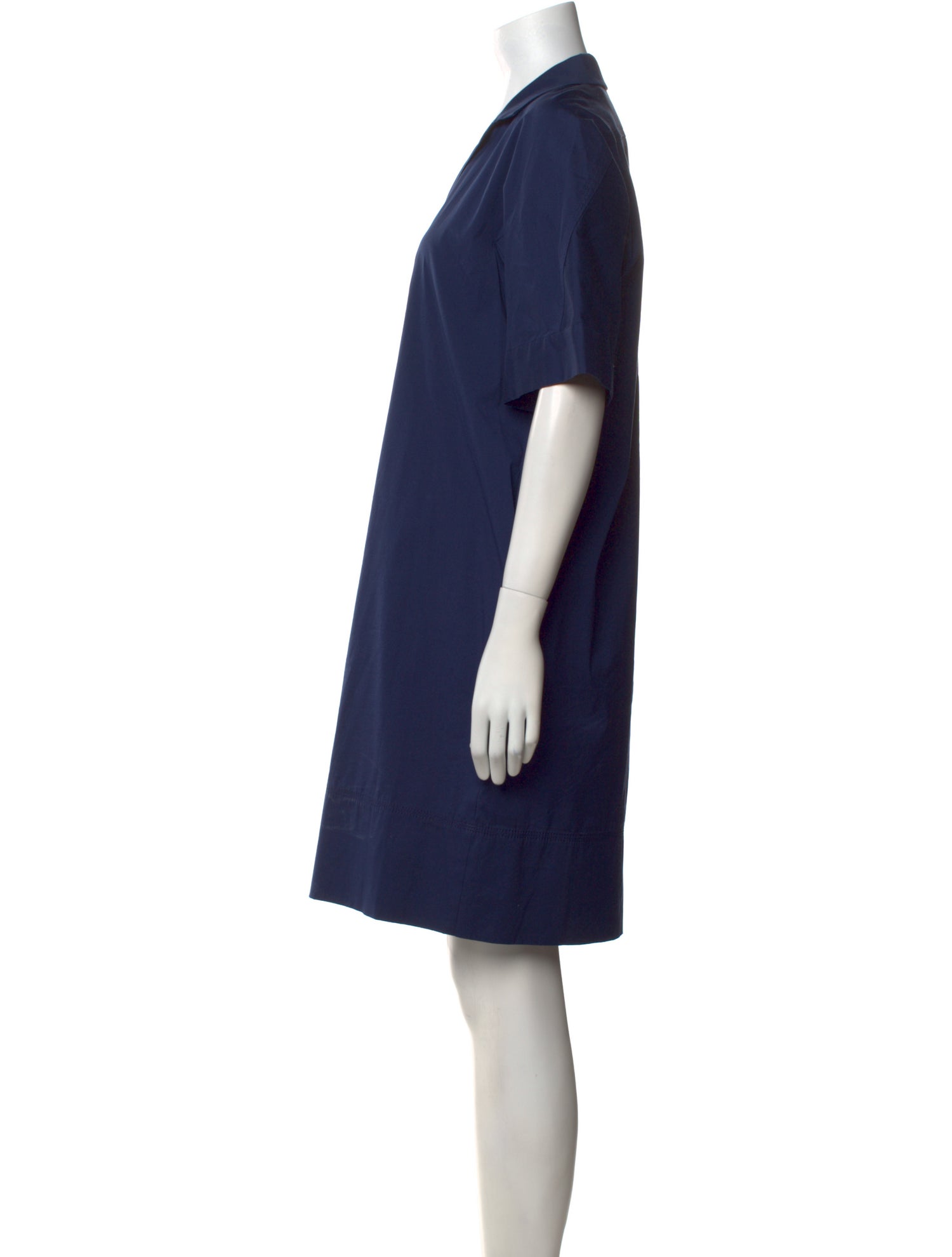 Lafayette 148 V-Neck Knee-Length Dress
