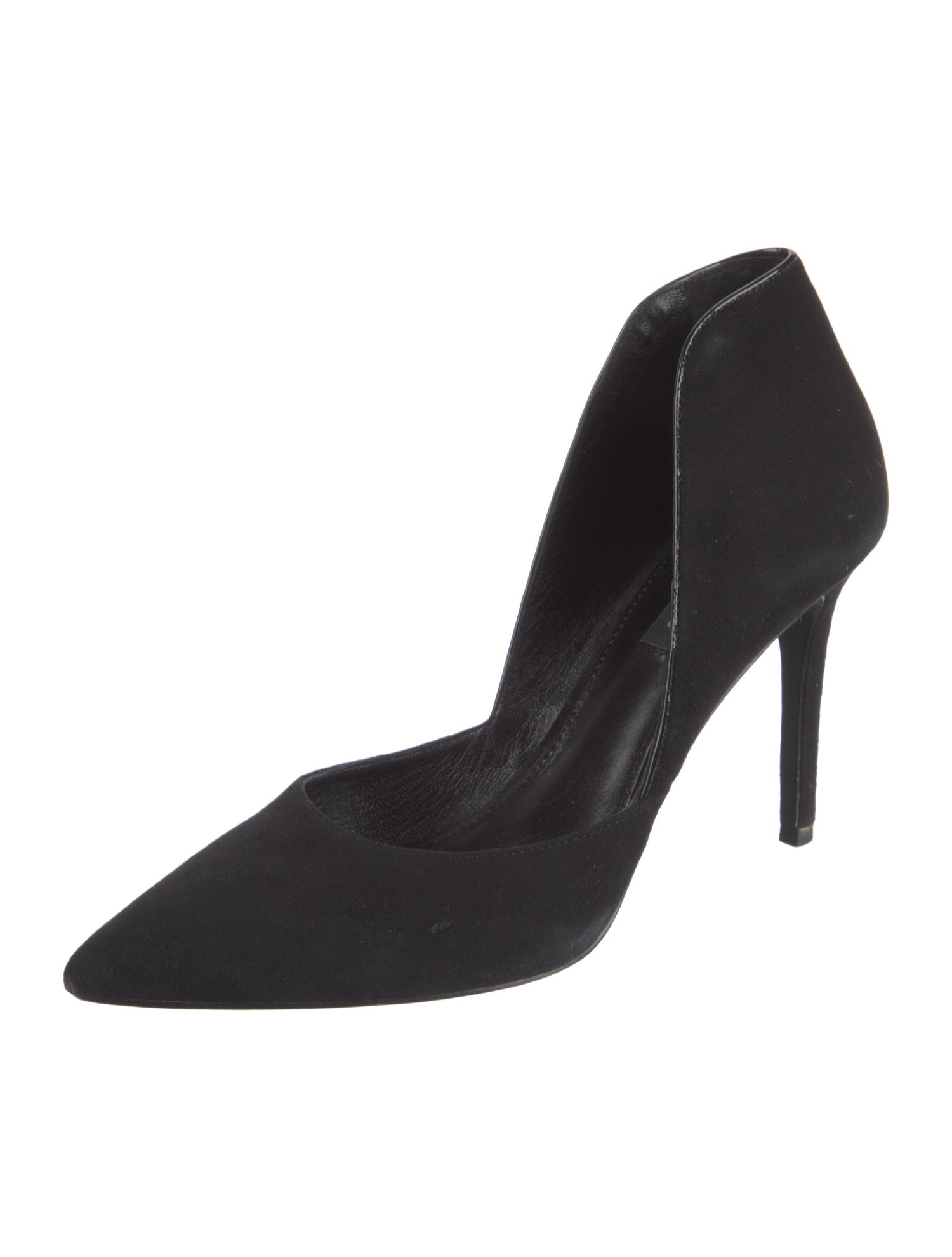 Lafayette 148 Suede D'Orsay Pumps