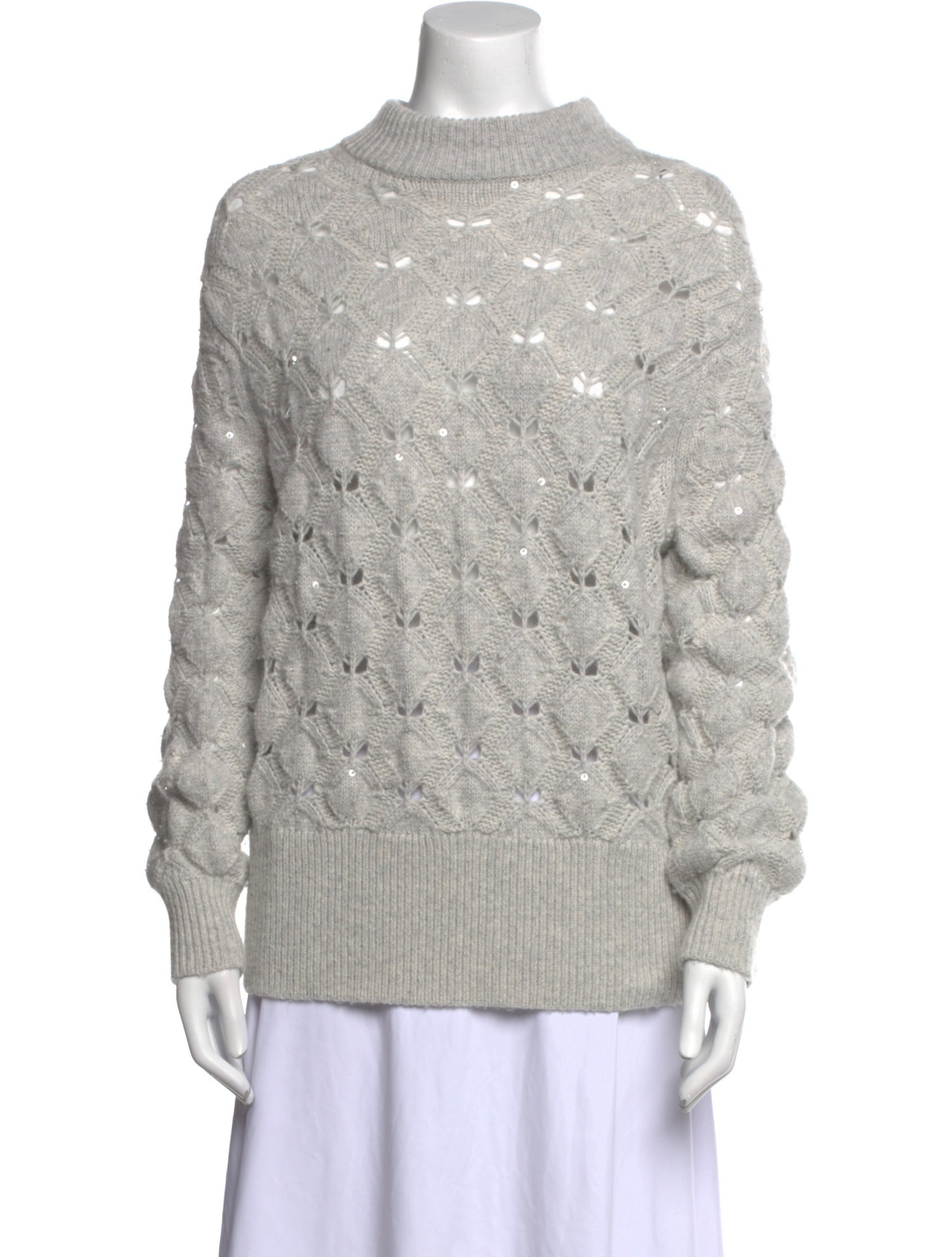 Lafayette 148 Cashmere Turtleneck Sweater