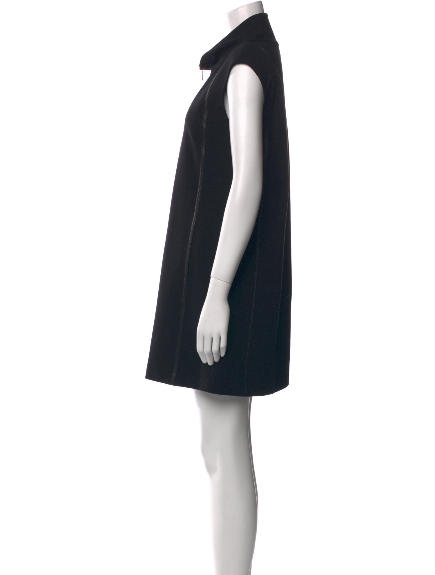 Lafayette 148 Mock Neck Mini Dress