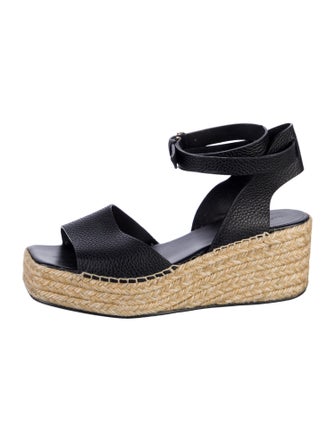 Lafayette 148 Margot Leather Espadrilles