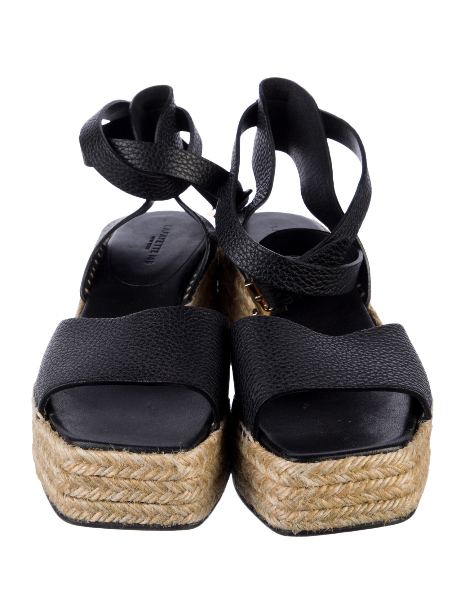 Lafayette 148 Margot Leather Espadrilles