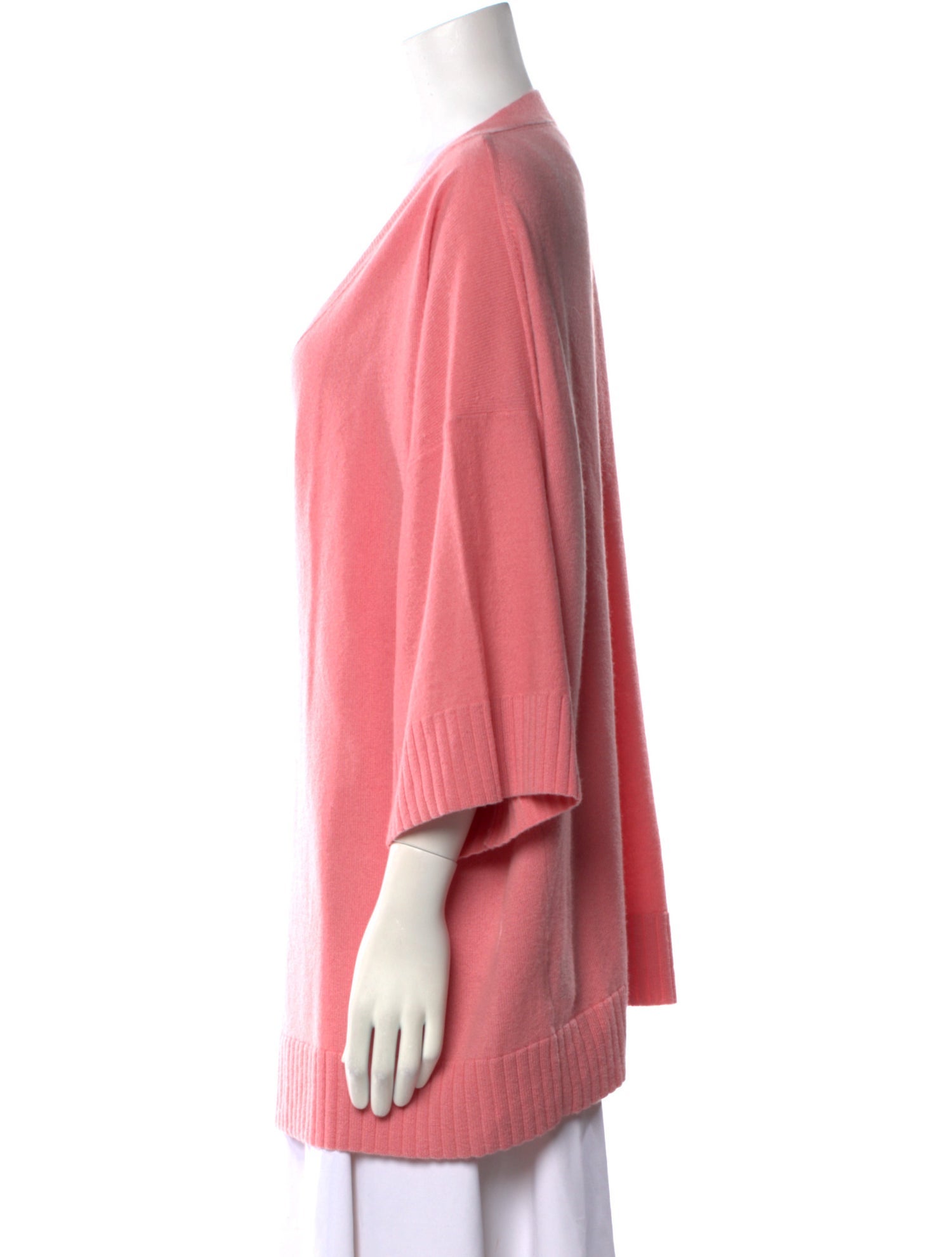 Lafayette 148 Cashmere V-Neck Sweater