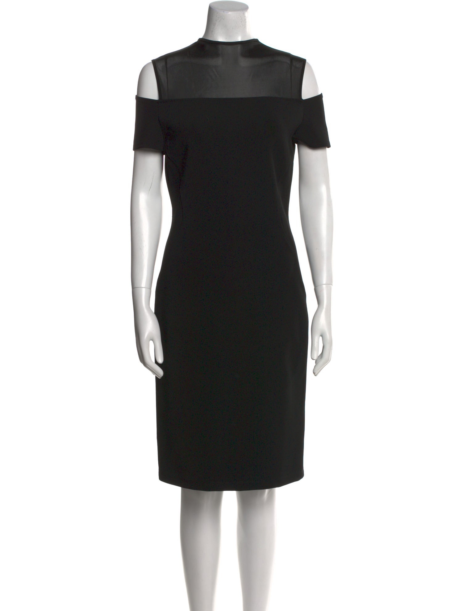 Lafayette 148 Off-The-Shoulder Knee-Length Dress