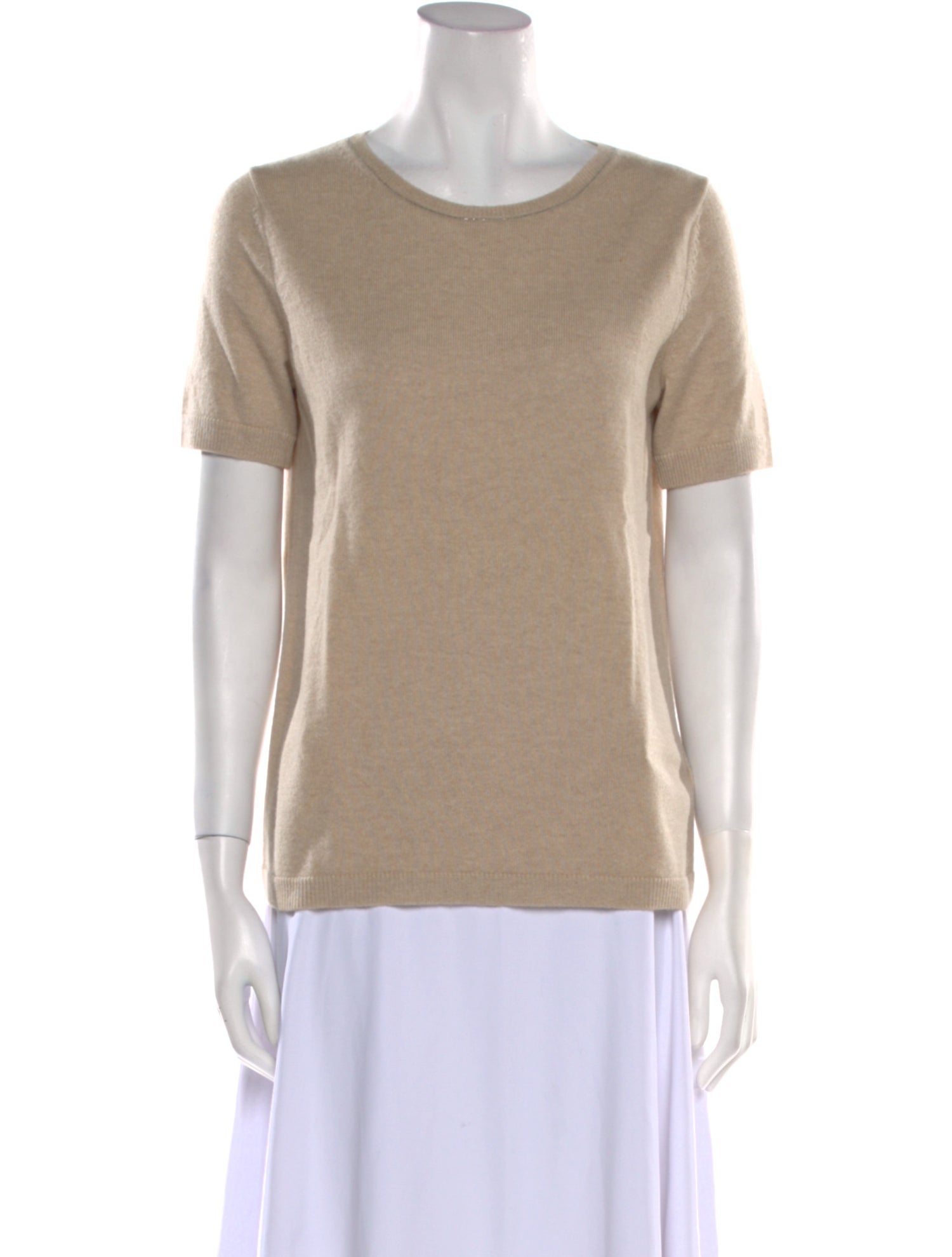 Lafayette 148 Cashmere Scoop Neck Sweater