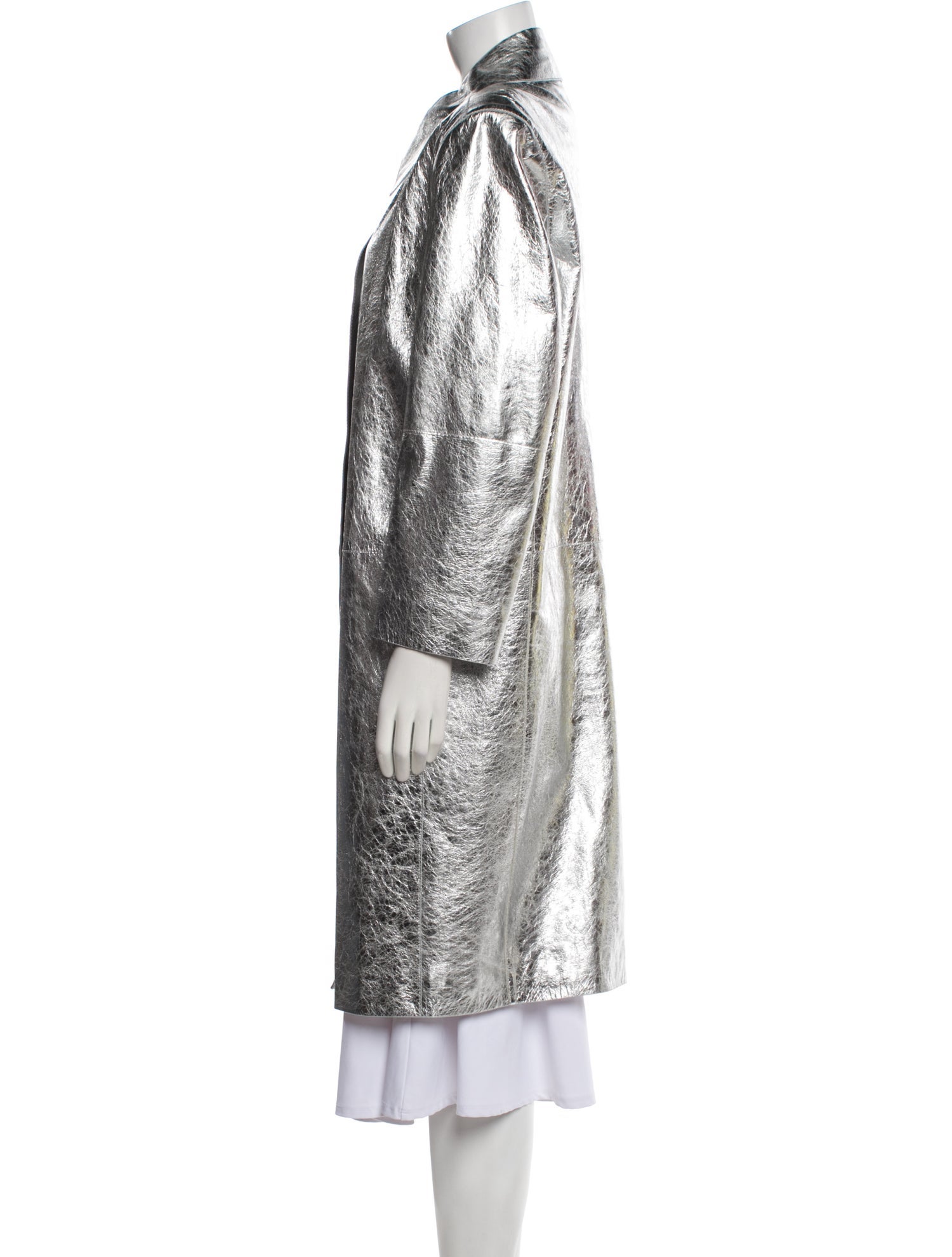 Lafayette 148 Lambskin Trench Coat