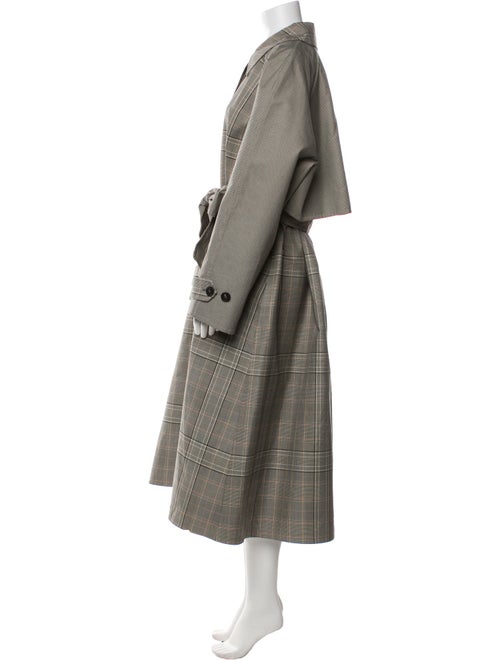 Lafayette 148 Plaid Print Down Coat