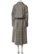 Lafayette 148 Plaid Print Down Coat