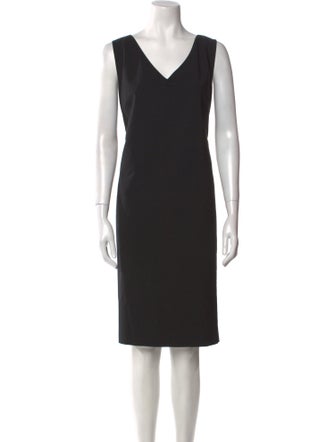 Lafayette 148 Virgin Wool Knee-Length Dress