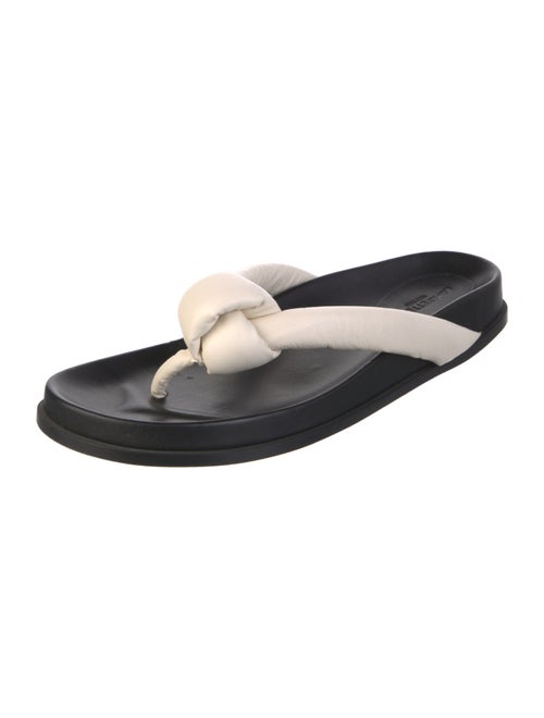 Lafayette 148 Leather Flip Flops