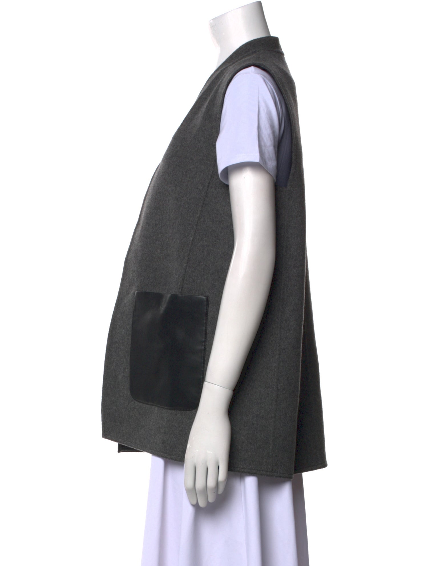 Lafayette 148 Wool Colorblock Pattern Sweater