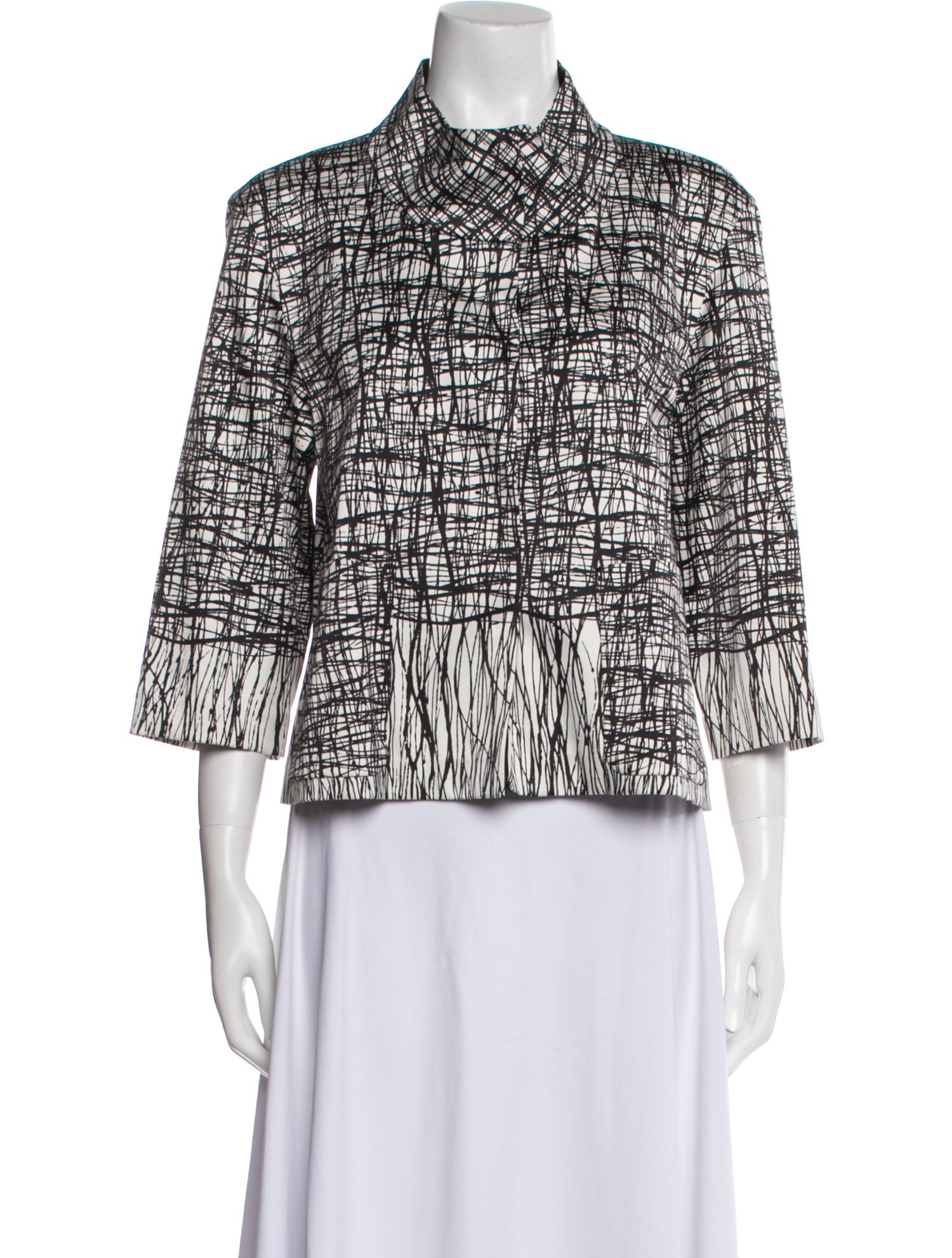 Lafayette 148 Printed Jacket