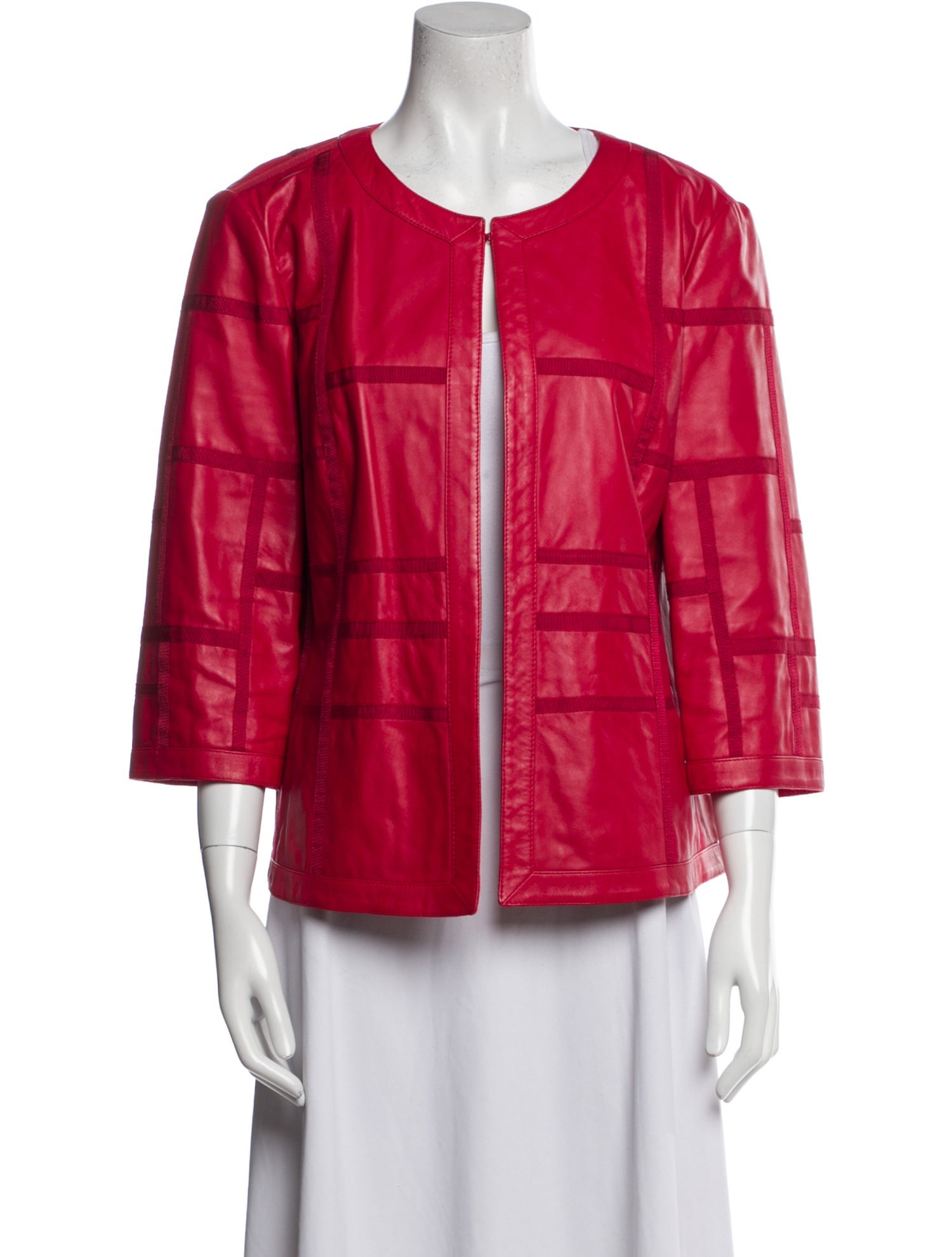 Lafayette 148 Leather Evening Jacket