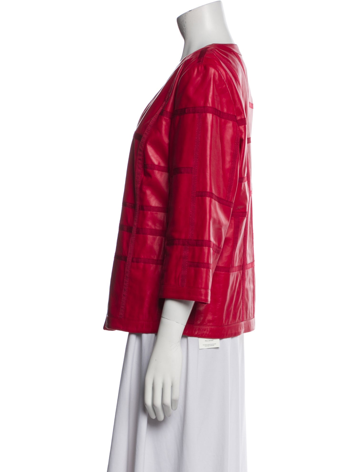 Lafayette 148 Leather Evening Jacket