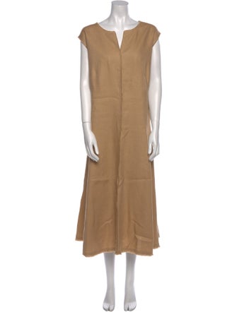 Lafayette 148 Linen Long Dress