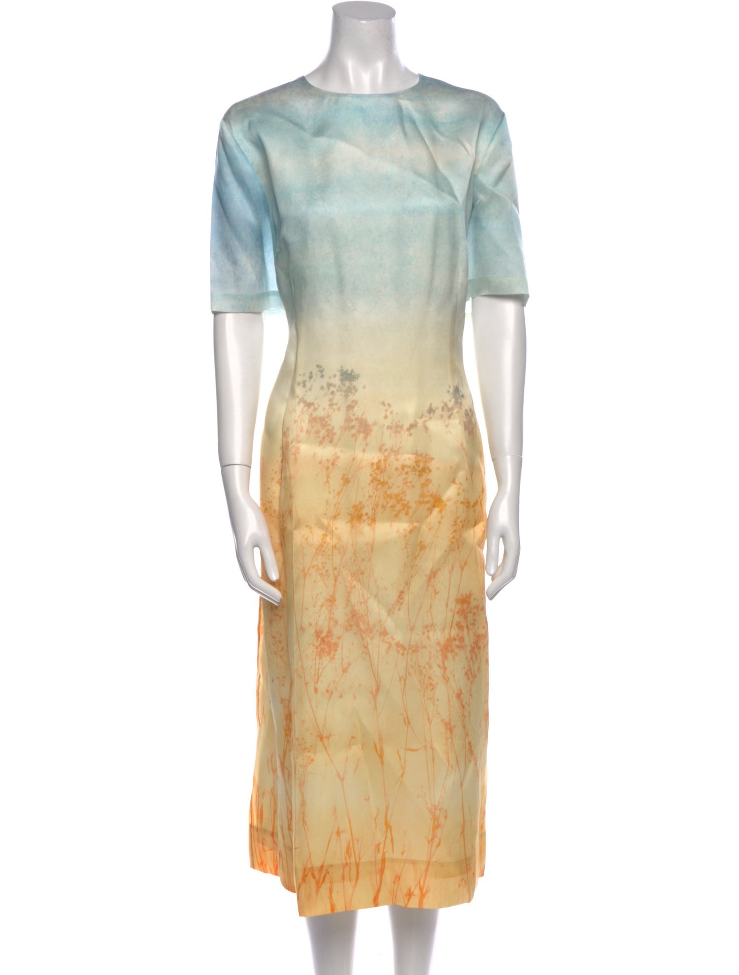 Lafayette 148 Silk Long Dress w/ Tags