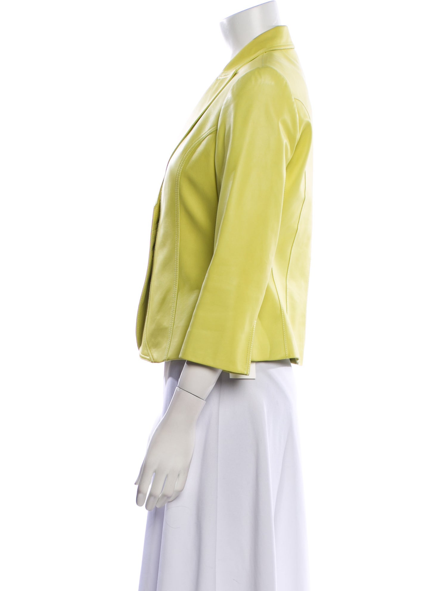 Lafayette 148 Leather Blazer