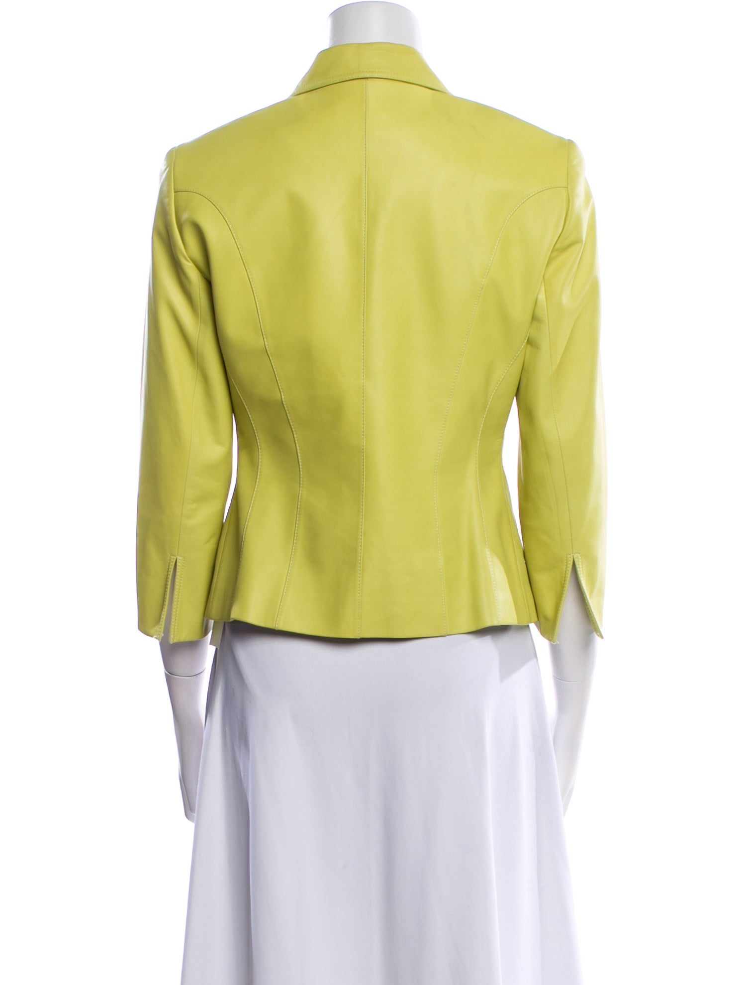 Lafayette 148 Leather Blazer