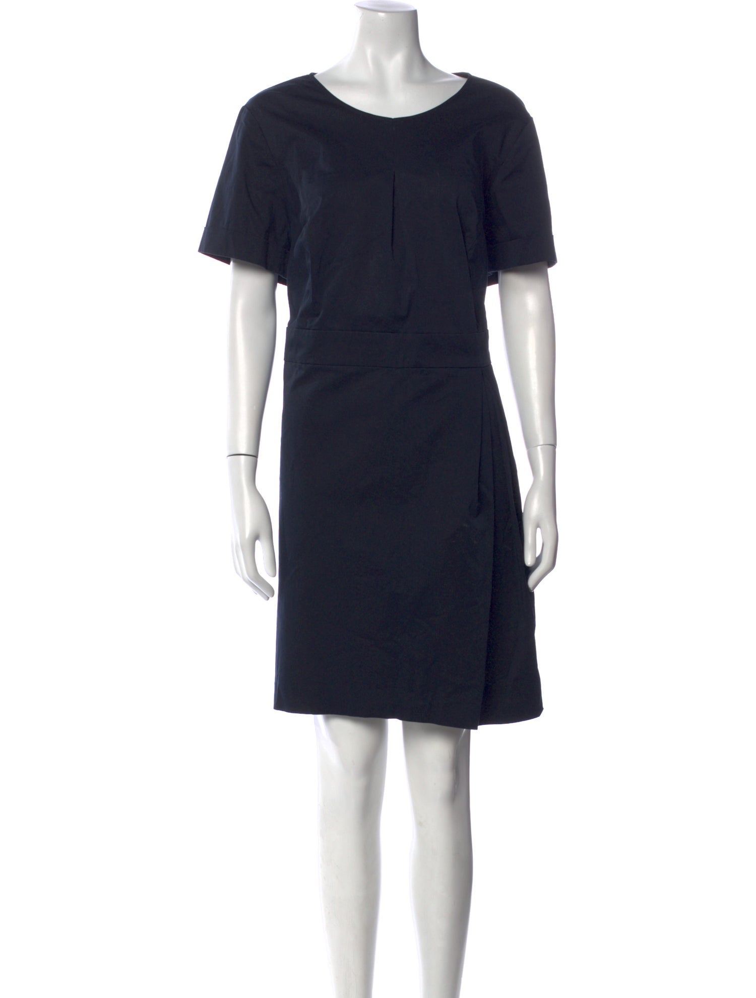 Lafayette 148 Scoop Neck Mini Dress