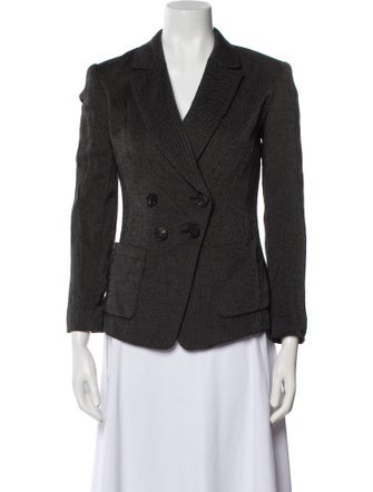 Lafayette 148 Virgin Wool Printed Blazer