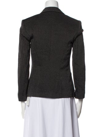 Lafayette 148 Virgin Wool Printed Blazer