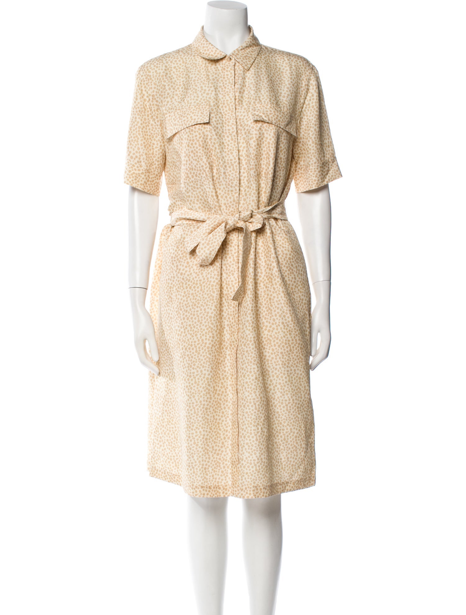 Lafayette 148 Silk Knee-Length Dress w/ Tags