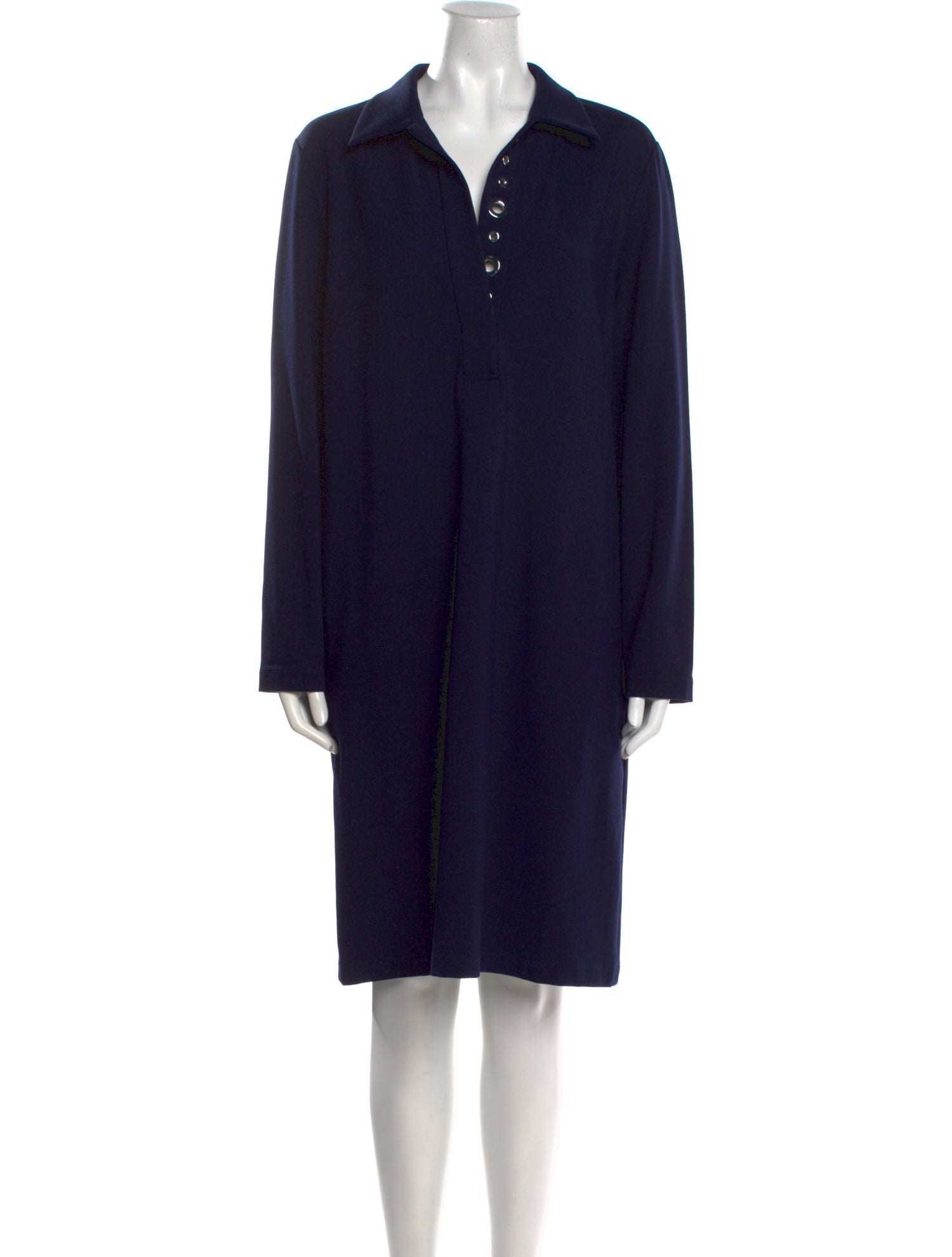 Lafayette 148 V-Neck Knee-Length Dress w/ Tags