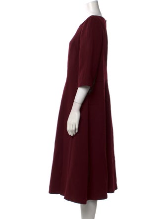 Lafayette 148 Wool Midi Length Dress