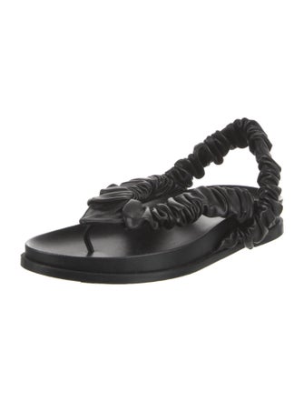 Lafayette 148 Leather Slingback Sandals
