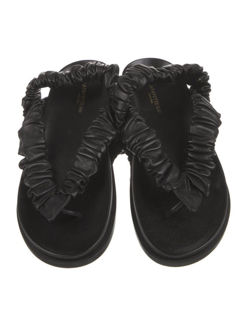 Lafayette 148 Leather Slingback Sandals