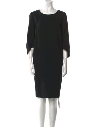 Lafayette 148 Wool Knee-Length Dress