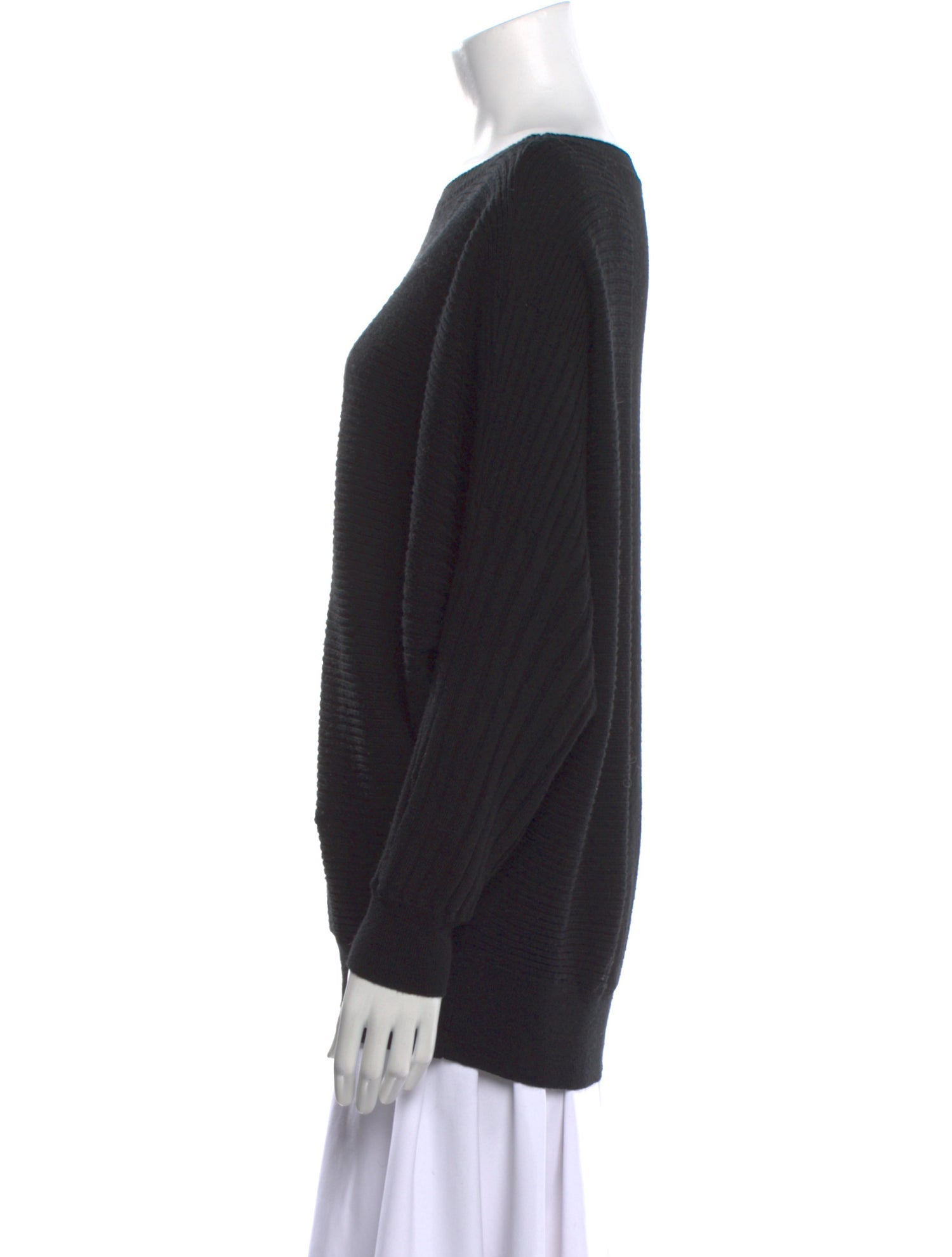 Lafayette 148 Wool Scoop Neck Sweater