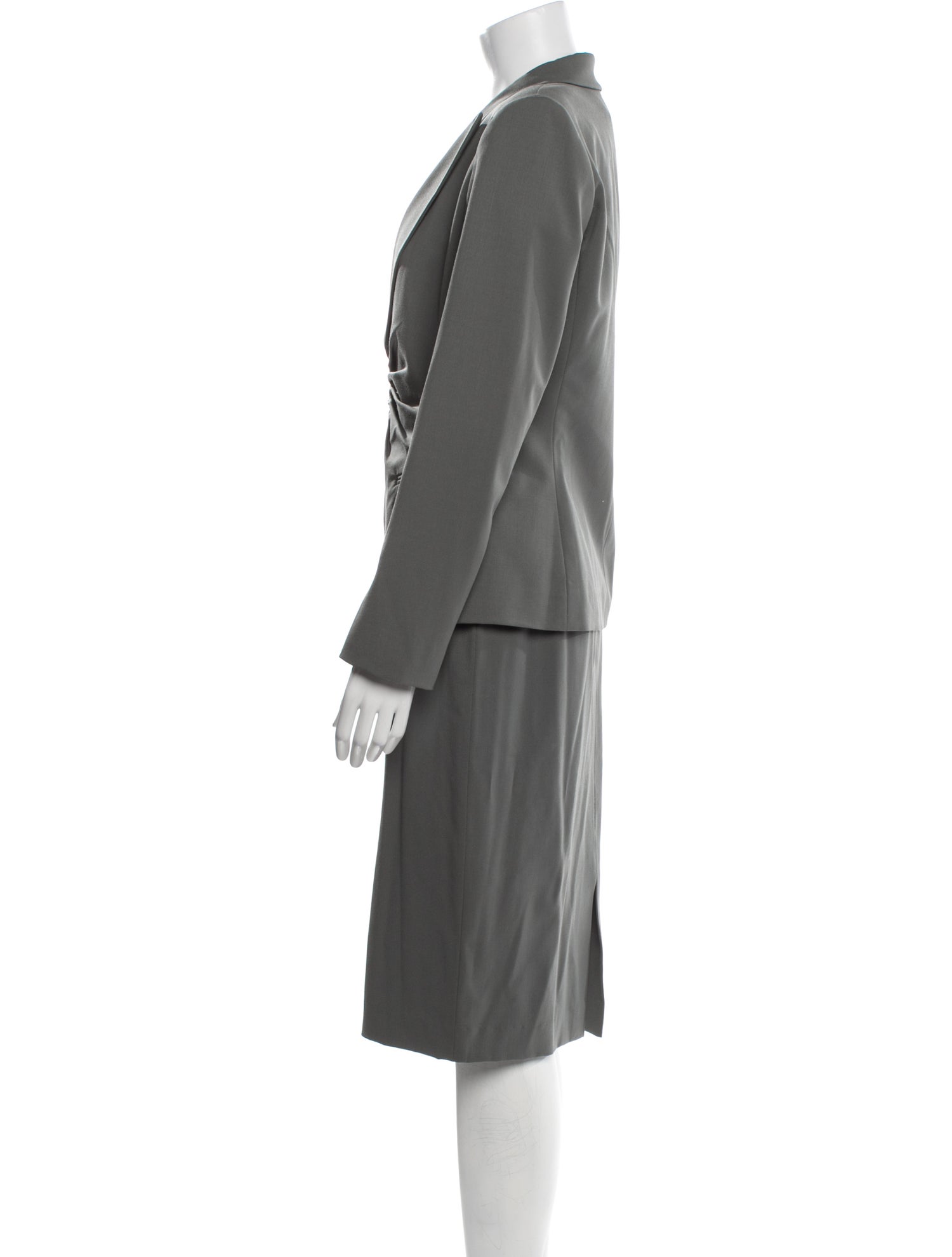 Lafayette 148 Virgin Wool Skirt Set